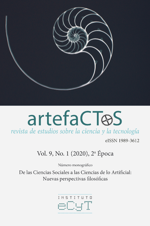                         View Vol. 9 No. 1 (2020): De las Ciencias Sociales a las Ciencias de lo Artificial: Nuevas perspectivas filosóficas
                    