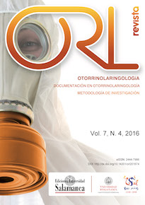 Revista ORL, 2016, vol. 7, n. 4