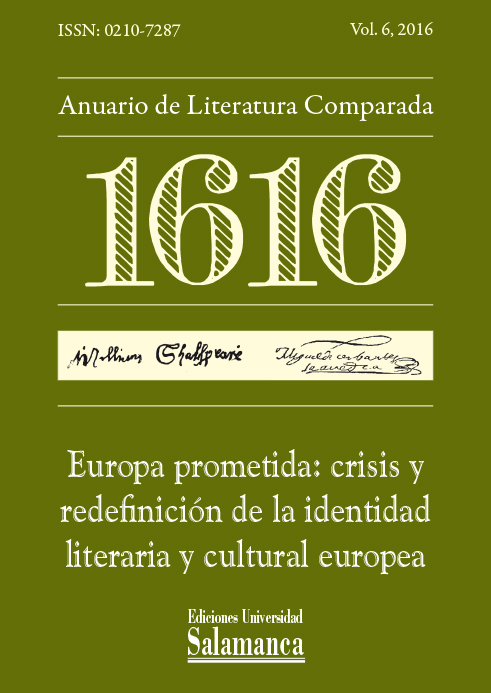                         Ver Vol. 6 (2016): Europa prometida: crisis y redefinición de la identidad literaria y cultural europea
                    