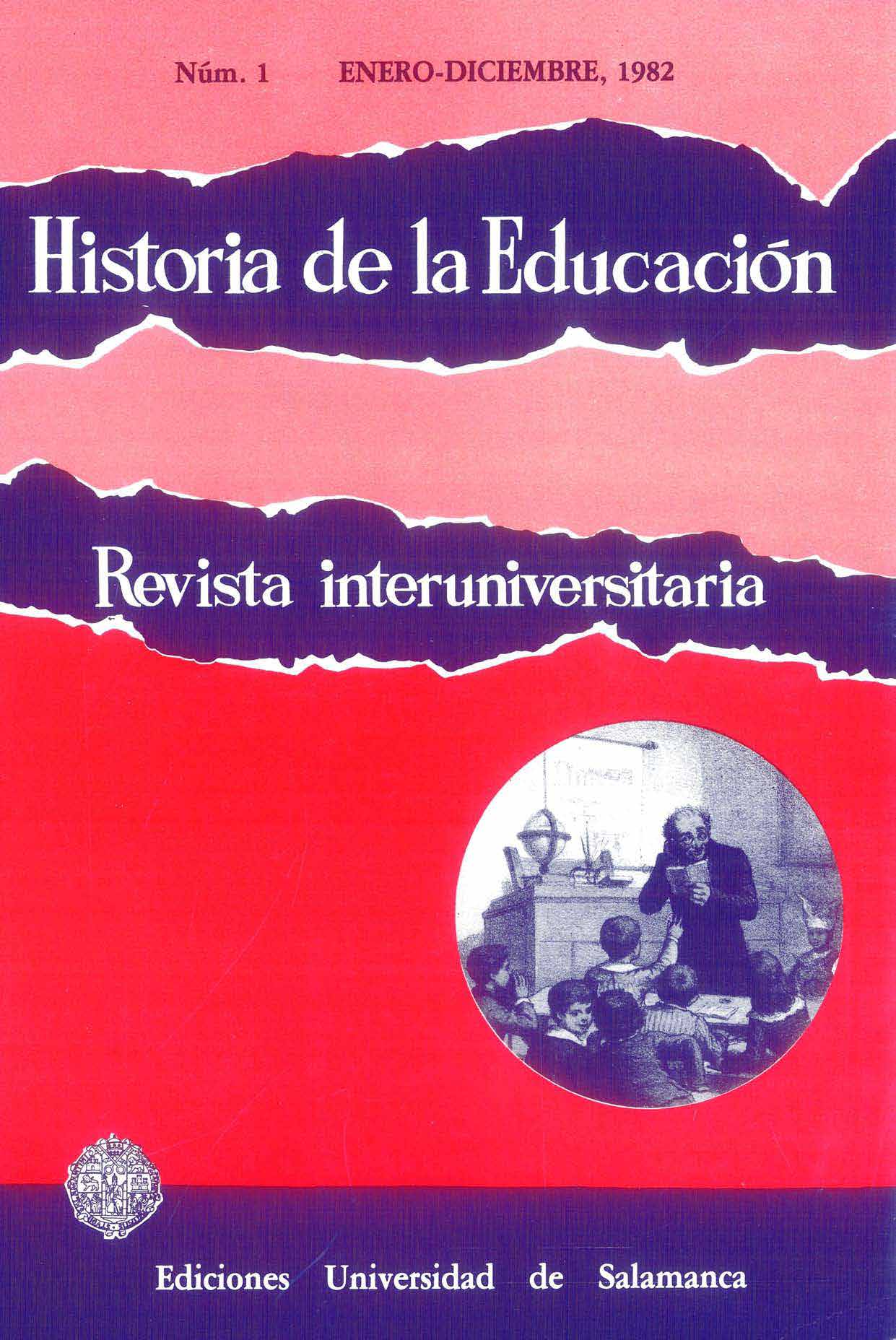                         Ver Vol. 1 (1982): La educación en España durante la Restauración (1875-1931)
                    