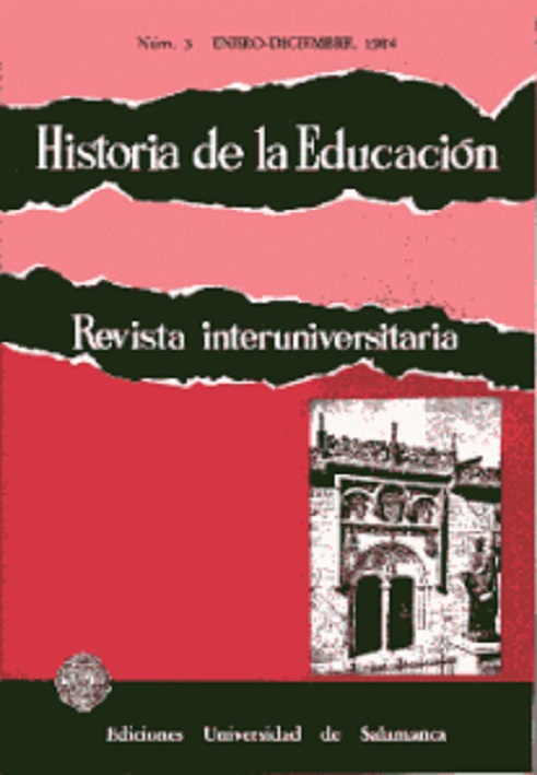                         Ver Vol. 3 (1984): Historia de las universidades y de la educación superior en España
                    