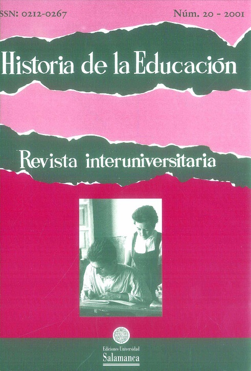                         Ver Vol. 20 (2001): La educación popular en los siglos XIX y XX
                    