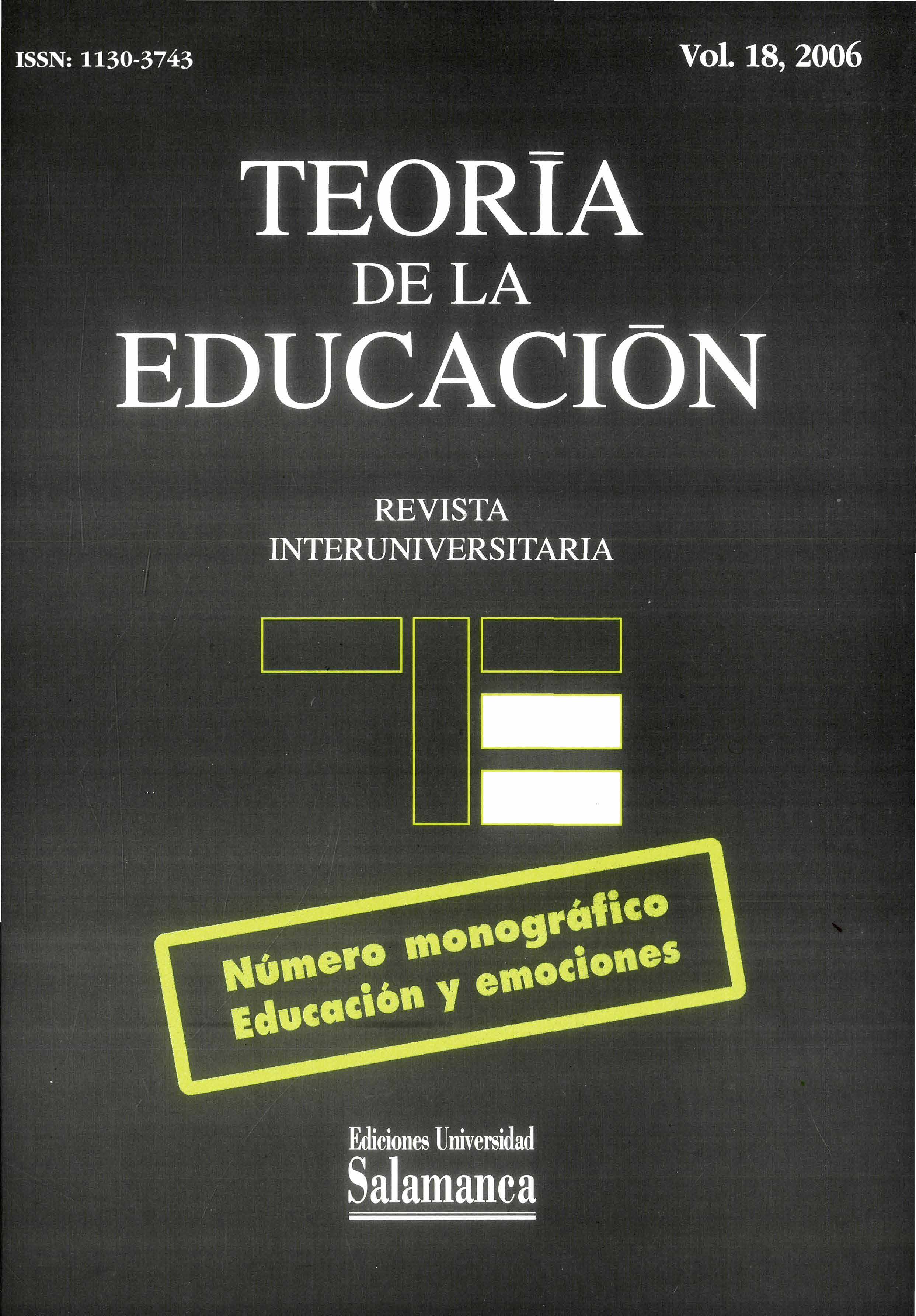                         Ver Vol. 18 (2006): Educación y emociones
                    