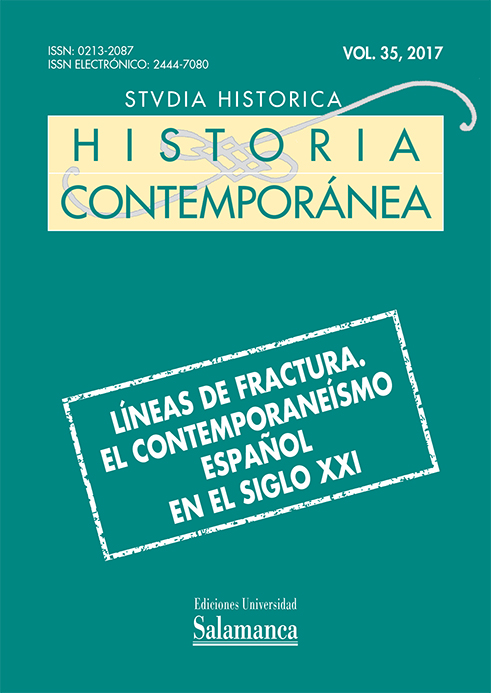                         Ver Vol. 35 (2017): Líneas de fractura. El contemporaneísmo español en el siglo XXI
                    