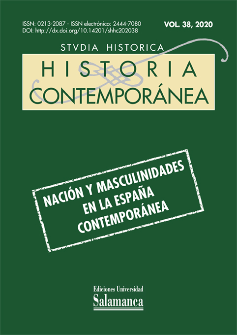                         Ver Vol. 38 (2020): Nación y masculinidades en la España contemporánea
                    