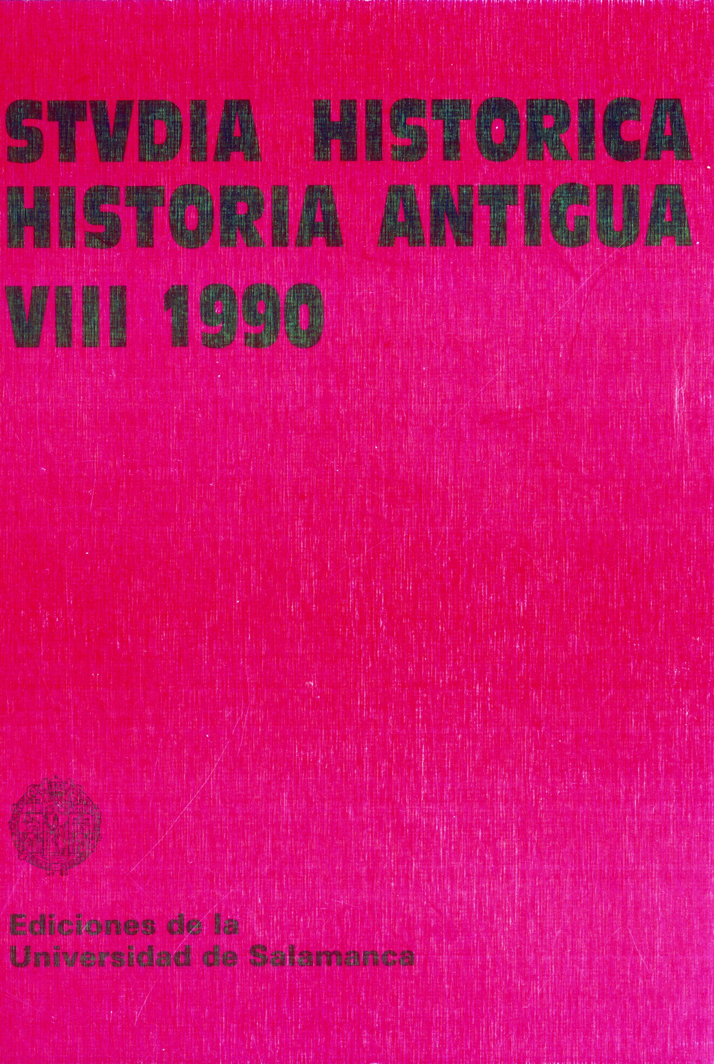                         Ver Vol. 8 (1990)
                    