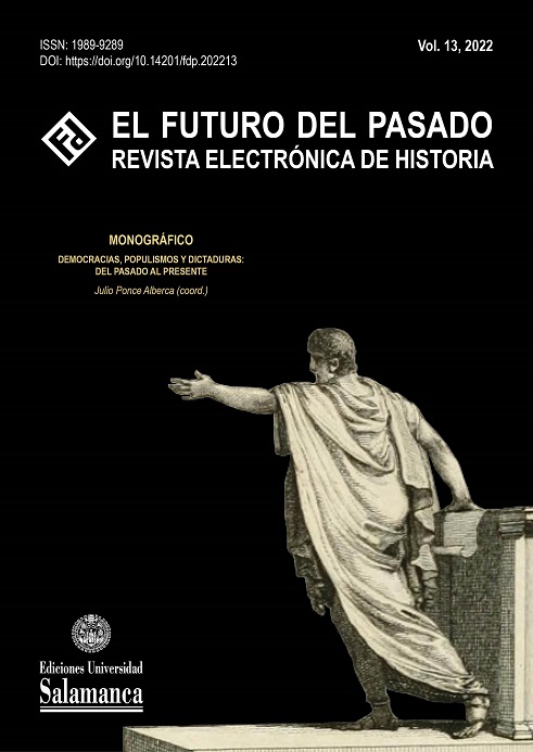                         Ver Vol. 13 (2022): Democracias, populismos y dictaduras: del pasado al presente
                    